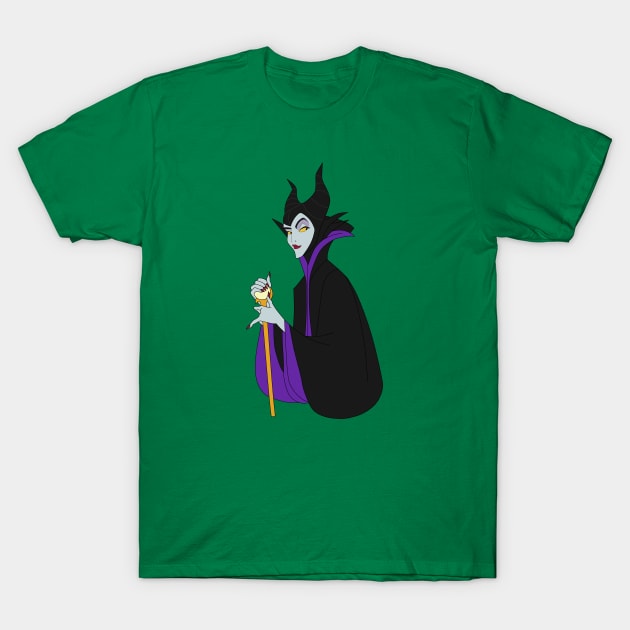 Maleficent T-Shirt by Megan Olivia